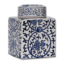 Load image into Gallery viewer, Blue and White Ginger Jar