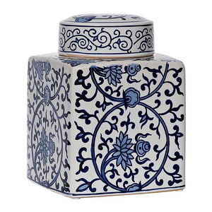 Blue and White Ginger Jar