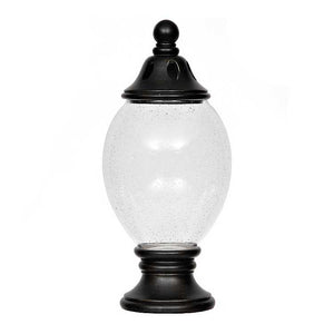Bronze Bubble Glass Potpourri Jar