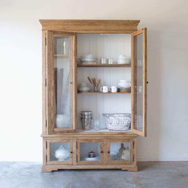 RECLAIMED WOOD CHINA CLOSET