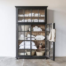 Load image into Gallery viewer, VINTAGE GLASS FRONT CABINET