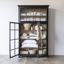 Load image into Gallery viewer, VINTAGE GLASS FRONT CABINET